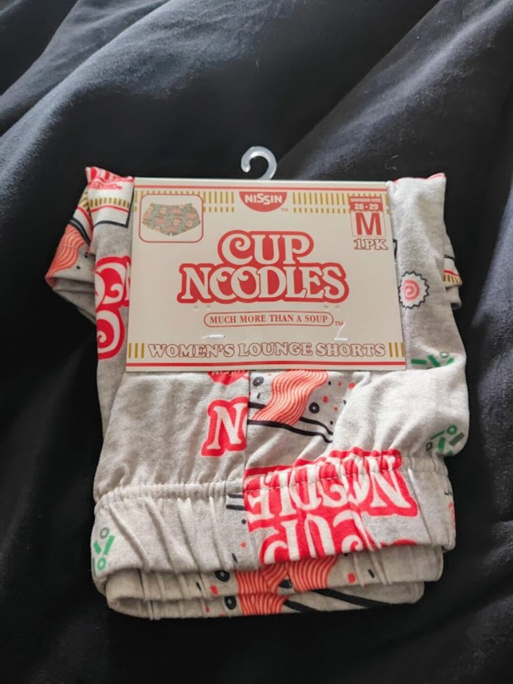 BRAND NEW SET OF 2 CUP NOODLES WOMENS LOUNGE SHORTS SIZE MEDIUM